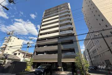 プレサンスロジェ京橋セリエの外観（南西側から）