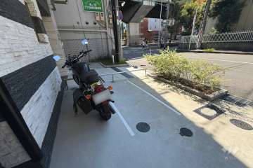 バイク置場