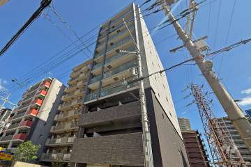 プロヴィスタ京橋ノースゲートの外観（西側から）