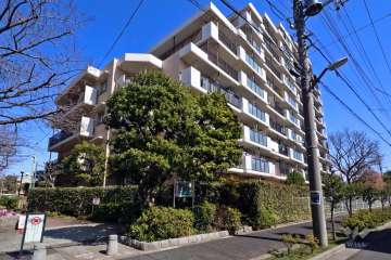 ガーデンプラザ柴又弐番館の外観（西側から）