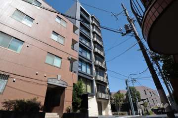 THE-SYLA-SHIBUYA-TOMIGAYAの外観(南西側から)