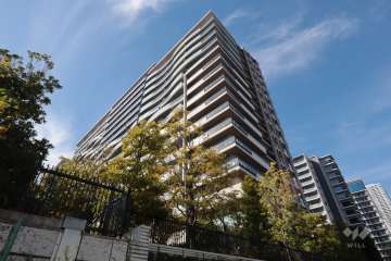 晴海フラッグシービレッジE棟の外観(東側から)