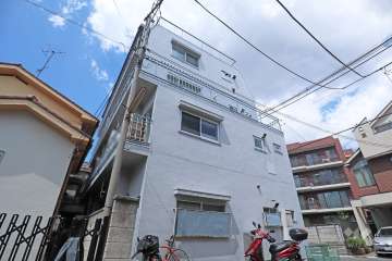 駒沢パークサイドマンションの外観(南側から)