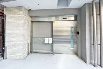 屋内に設けられた駐輪場