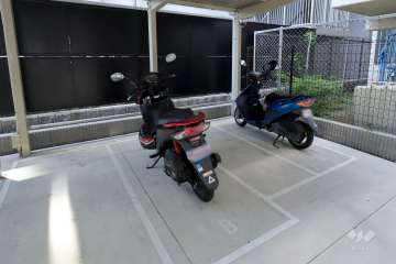 バイク置場