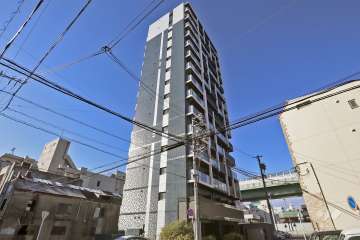 マンションの外観（北東側から）