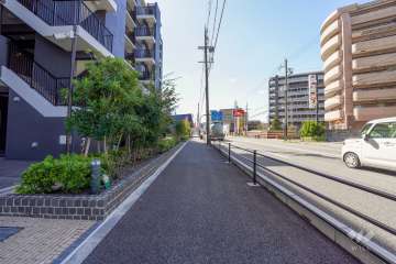 敷地北西側の前面道路（国道171号線）