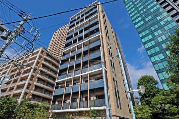 アトラス麻布十番外観(北東側から)