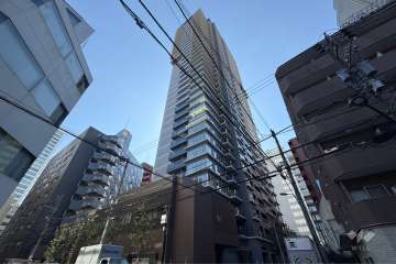クラッシィタワー新宿御苑の外観（北西側から）