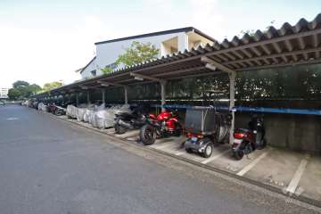 バイク置場