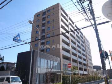 ジークレフ吹田千里丘の外観（北西側から）