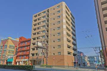 D'クラディア阿倍野の外観（南西側から）