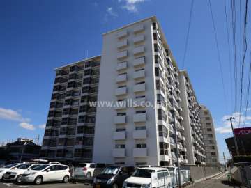 ホワイトハウス穂積の外観（南西側から）