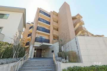 ジオ帝塚山1丁目の外観（北東側から）