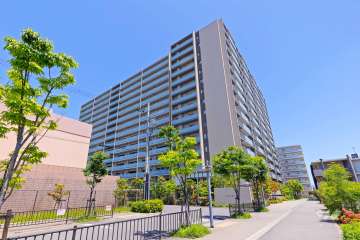 ブランズシティあべの王子町の外観（南西側から）
