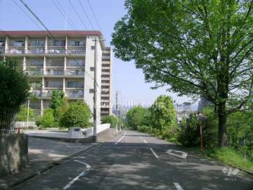 敷地の東側の道路