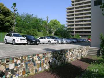 敷地内の駐車場