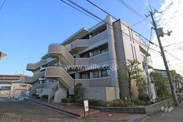 ヒルサイドコート茨木の外観(北西側から)