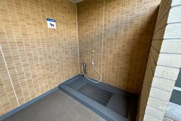 ペット足洗い場