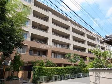 メゾン東豊中ブリーゼの外観（南西側から）