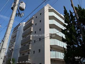 ジオ豊中 中桜塚の外観（南西側から）