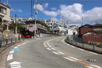 箕面クレアコートの遠景