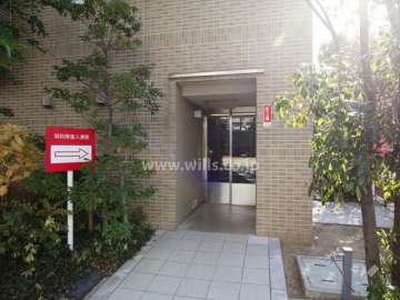 駐輪場の出入り口