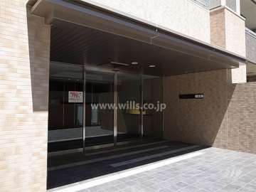 8、9号棟のエントランス