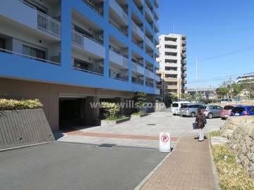 敷地南側の共用部分