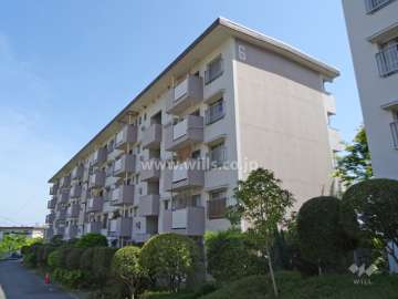 陽和台第4住宅6号棟の外観（北西側から）