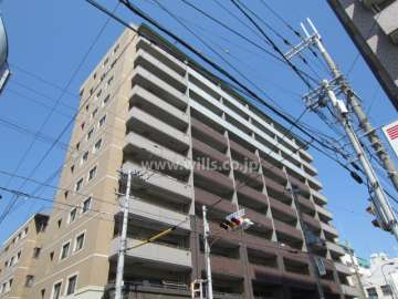 グランアッシュ池田室町レジデンスの外観（南東側から）