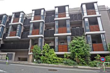 パークホームズ用賀3丁目の外観（北側）