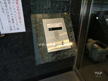 オートロックの操作盤