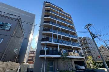 ルジェンテ早稲田の外観（東側から）