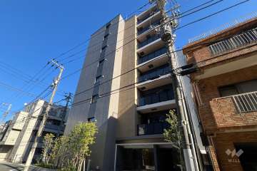 ルジェンテ早稲田の外観（西側から）