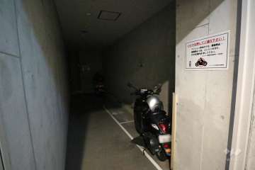 バイク置場