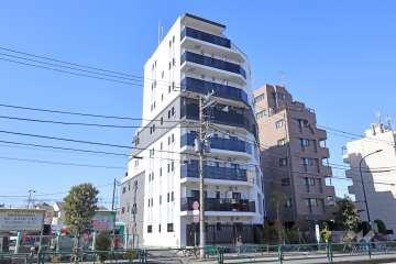 デュオステージ下北沢の外観（南東側から）