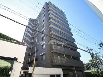 ジオ阪急池田満寿美町ソシアの外観（北西側から）