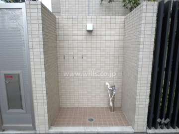 ペット足洗い場