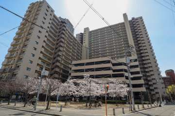 城東中央アインスの外観（北西側から）