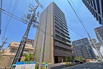 プレサンスレイズ千種今池Ⅱの外観(南西側から)