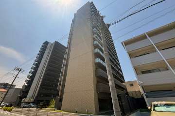 プレサンスレイズ千種今池Ⅱの外観(北東側から)