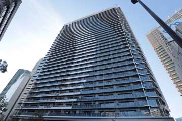 リビオタワー品川の外観(北東側から)
