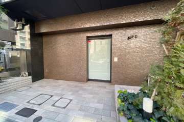 駐輪場の出入り口