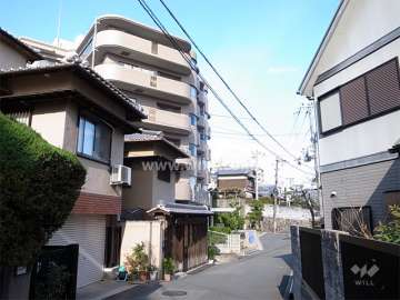 周辺は一戸建てとマンションが混在する静かな住宅地です。