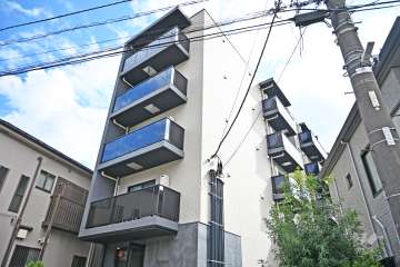 セジョリ新宿上落合の外観（北西側から）
