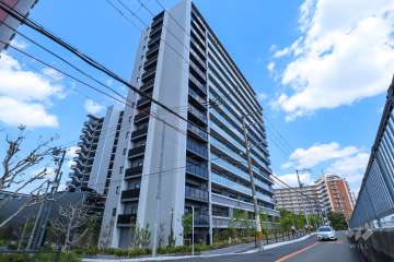 ローレルコート大阪城公園の外観（南西側から）