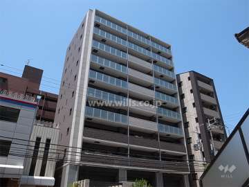 ディオ江坂の外観（南東側から）