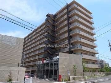 アークレジデンス尼崎立花の外観（北西側から）