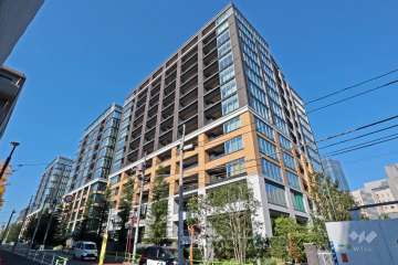 三田ガーデンヒルズサウスヒルの外観(東側から)